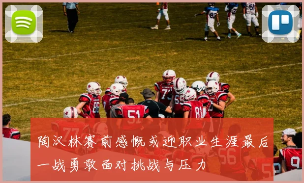 陶汉林赛前感慨或迎职业生涯最后一战勇敢面对挑战与压力